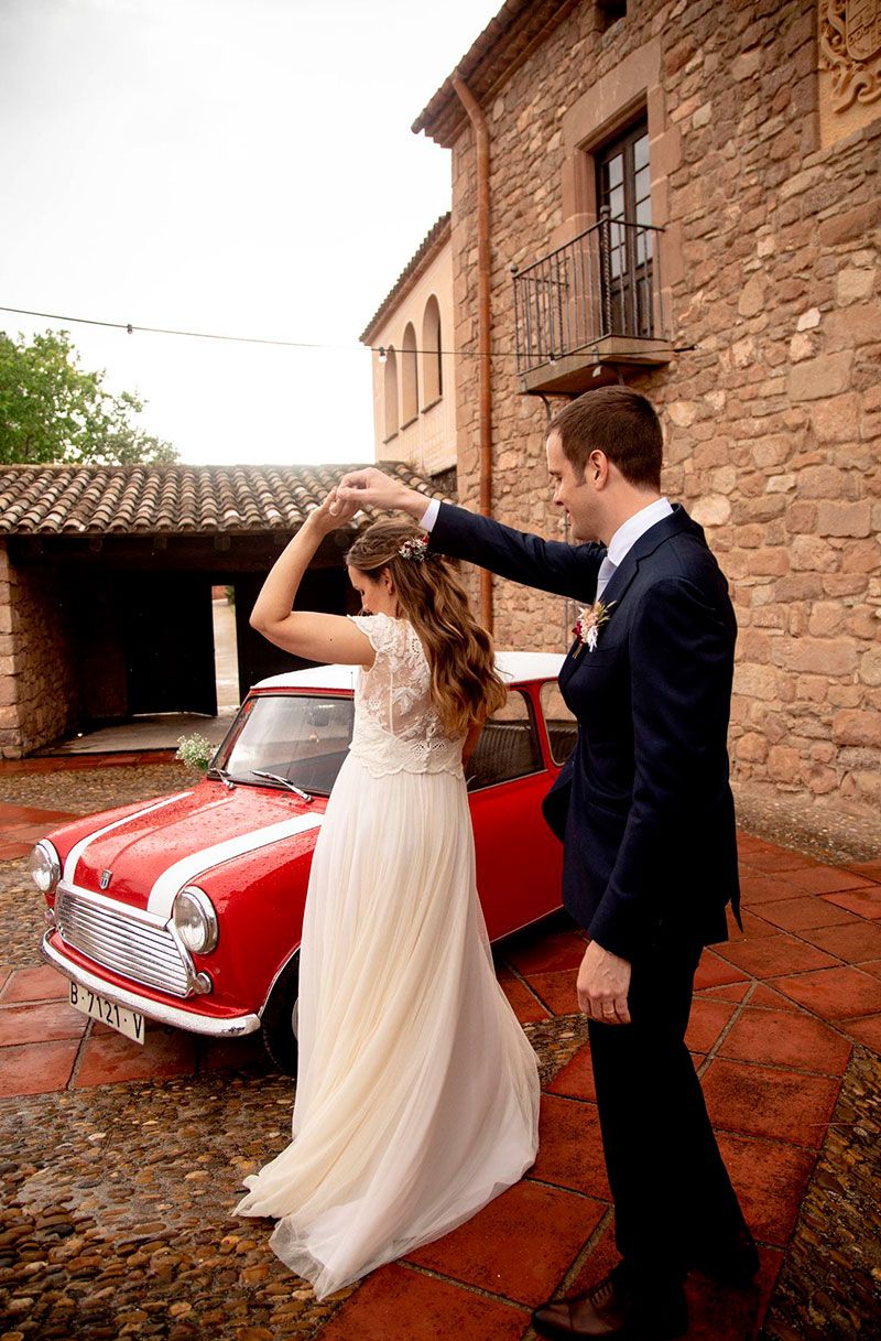 Cristina & Yannick el día de su boda